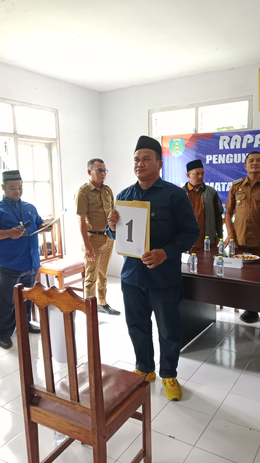 penetapan nomor calon kuwu